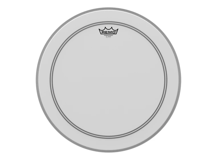 Remo P3-1118-C2 Powerstroke 3 Coated m/Slam Patch 18 Basstr 